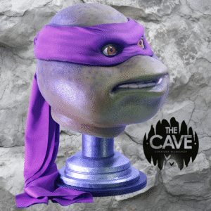 🟣 Mutant Warrior Mask – Purple Bandana Classic 90s Style