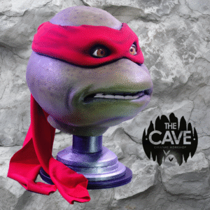 🔴 Mutant Warrior Mask – Red Bandana Classic 90s Style